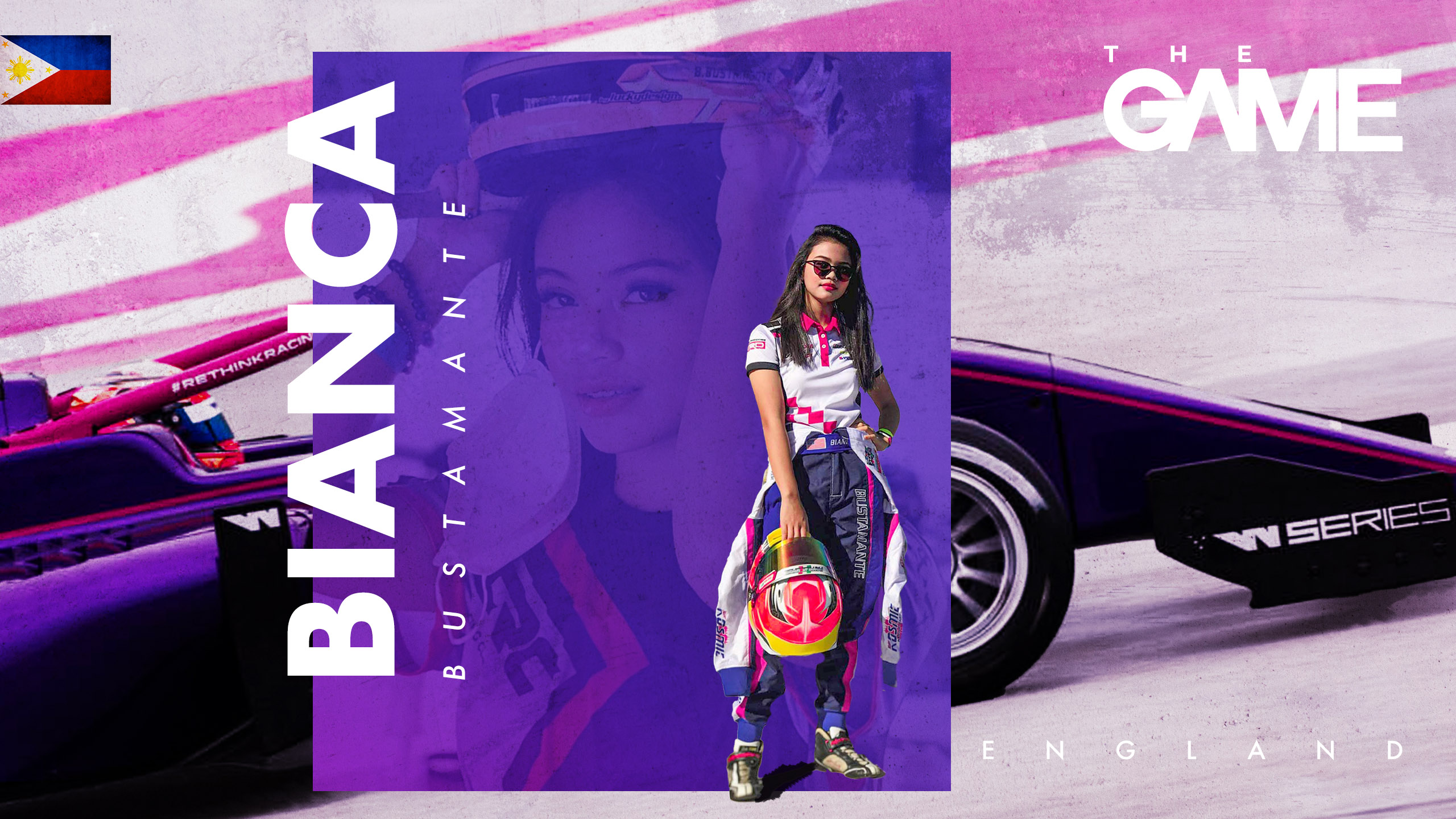 Racer Bianca Bustamante