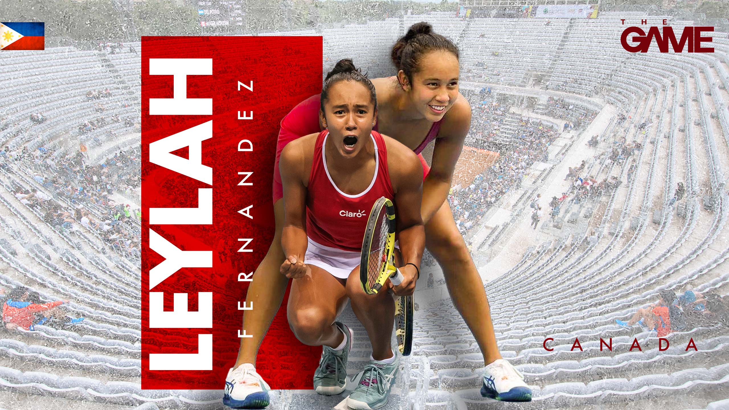 Tennis player Leylah Fernandez