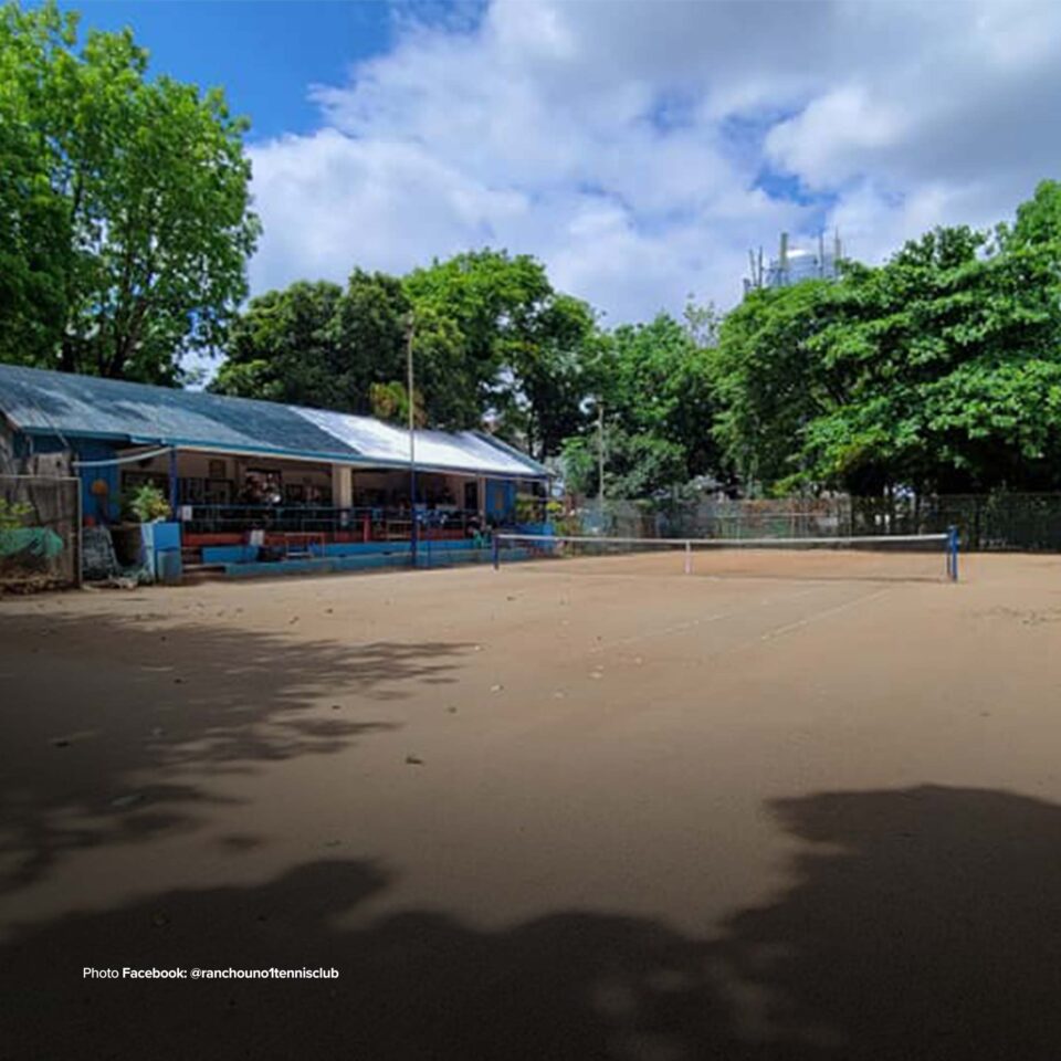 Tennis court in the Philippines
