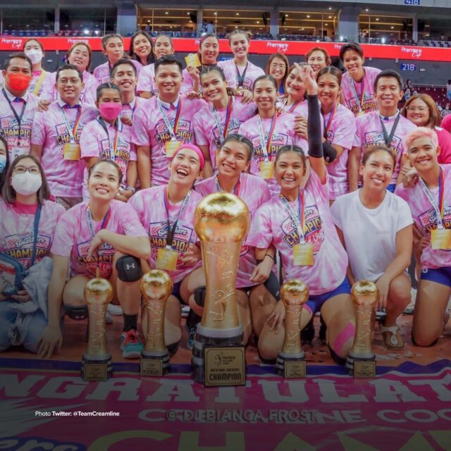 Creamline Cool Smashers head for AVC Cup