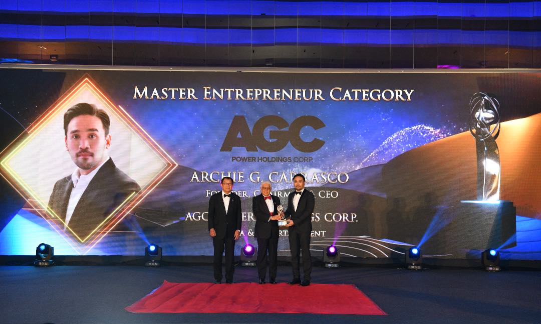 Archie Carrasco awarded Master Entrepreneur 