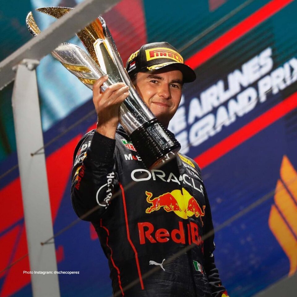 Sergio Perez at the Singapore Grand Prix
