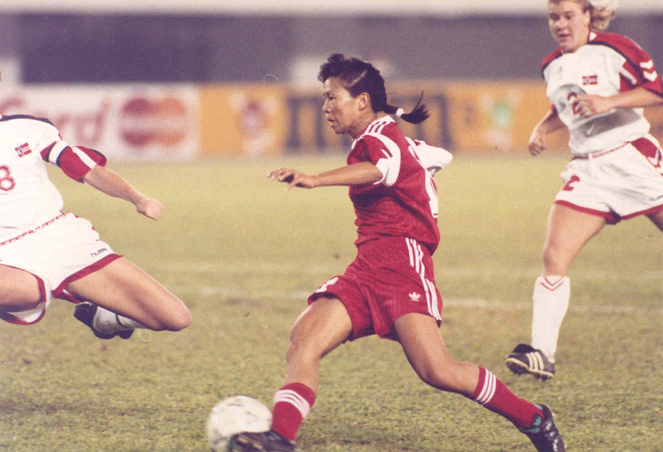 China vs. Norway in the 1991 Women's World Cup